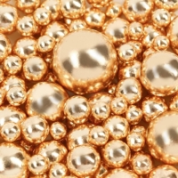 Посыпка кондитерская пасха фигурная: золотая, 25 г.