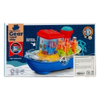 Катер &laquo;Морячок&raquo; работает от батареек, свет