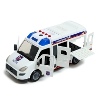 Конструктор винтовой «Полицейский фургон», свет, звук, инерция, 50 деталей Конструктор винтовой «Полицейский фургон», свет, звук, инерция, 50 деталей