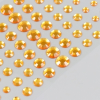 Наклейка пластик "Стразы мини, макс"  МИКС 10х20,5 см