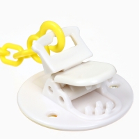 Набор: Соска - пустышка с держателем «Цветы», ортодонтическая, +6 мес, цвет желтый Набор: Соска - пустышка с держателем «Цветы», ортодонтическая, +6 мес, цвет желтый