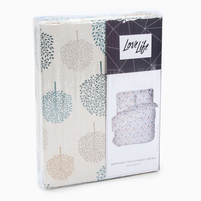 Постельное бельё LoveLife евро Antiquity 225х215см, 240х220см, 50х70см-2шт, хлопок, бязь, 125г/м2 Постельное бельё LoveLife евро Antiquity 225х215см, 240х220см, 50х70см-2шт, хлопок, бязь, 125г/м2
