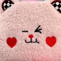 Мягкая сумка &laquo;Мишка&raquo;. цвет нежно розовый