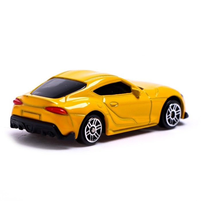 Машина металлическая TOYOTA SUPRA, 1:64, цвет жёлтый Машина металлическая TOYOTA SUPRA, 1:64, цвет жёлтый