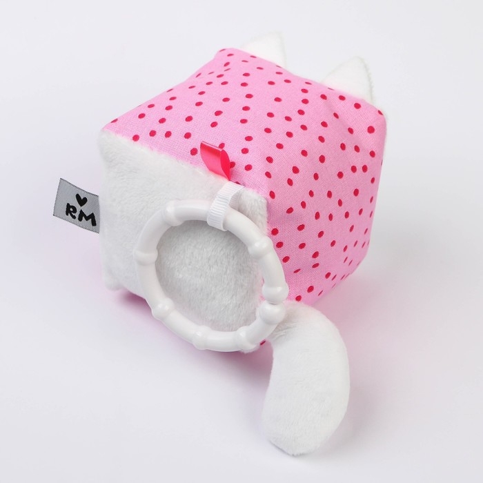 Игрушка мягкий кубик &laquo;Котенок&raquo;, Мякиши