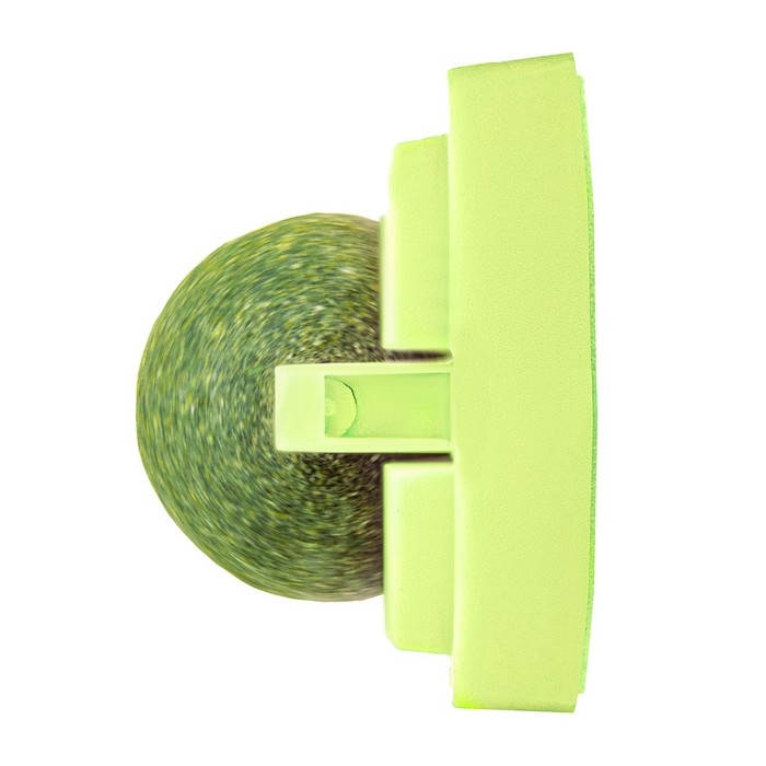 Игрушка для кошек из кошачьей мяты Игрушка для кошек из кошачьей мяты "Вращающийся шарик" на основании, 5 х 4 см, зелёная