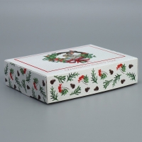 Коробка подарочная новогодняя складная &laquo;Сказочного нового года&raquo;, 21 х 15 х 5 см, Новый год