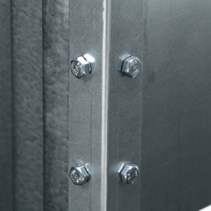 Клумба оцинкованная &laquo;Лепесток&raquo;, d = 70 см, высота бортика 15 см, Greengo