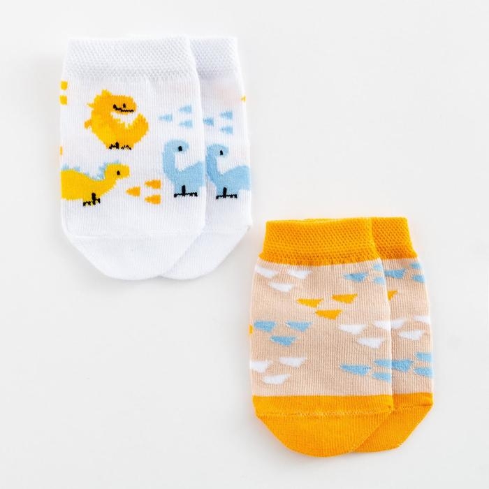 Набор носков Крошка Я &laquo;Динозавр&raquo;, 2 пары, 8-10