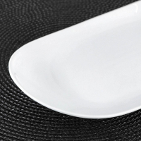 Блюдо фарфоровое овальное Wilmax, 28,5&times;16,5 см, цвет белый