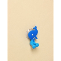 Держатель для зубной щётки детский «Весёлые зверюшки», на присоске, дизайн МИКС Держатель для зубной щётки детский «Весёлые зверюшки», на присоске, дизайн МИКС