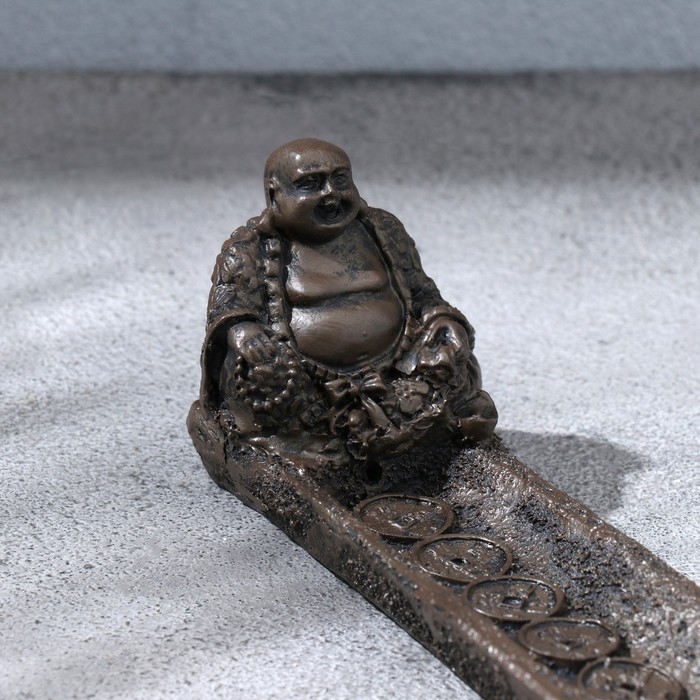 Подставка для благовоний Подставка для благовоний "Сила", 23 х 5.5 х 5.5 см, бетон, микс