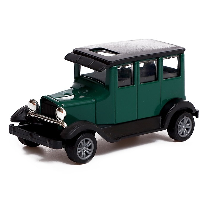 Машина металлическая &laquo;Ретро&raquo;, масштаб 1:43, инерция, МИКС