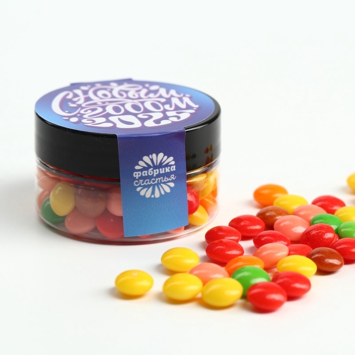 Драже в банке Драже в банке "С Новым годом", 25 г