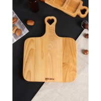 Подарочный набор деревянной посуды Adelica, доска разделочная, менажница 3 секции, масло в подарок 100 мл, берёза Подарочный набор деревянной посуды Adelica, доска разделочная, менажница 3 секции, масло в подарок 100 мл, берёза