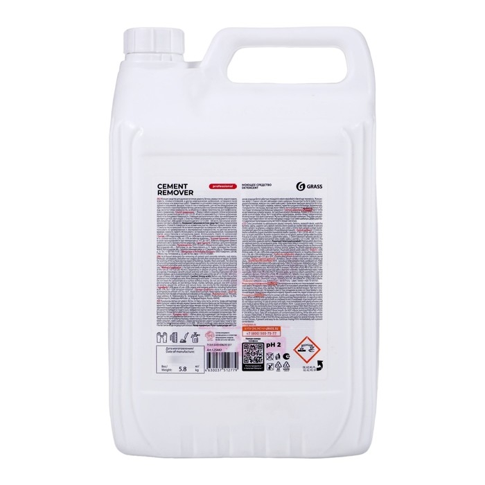 Средство для очистки после ремонта Cement Remover, 5,8 кг