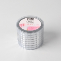 Зеркальная мозайка клеевая, 0,5 × 0,5 см, 8 рядов 4 см × 1 м, серебряное стекло Зеркальная мозайка клеевая, 0,5 × 0,5 см, 8 рядов 4 см × 1 м, серебряное стекло