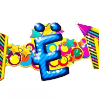 Гирлянда «С днём рождения» Гирлянда «С днём рождения»