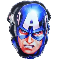 Набор фольгированных шаров &laquo;Капитан Америка. 4 звезды&raquo;, 5 шт.