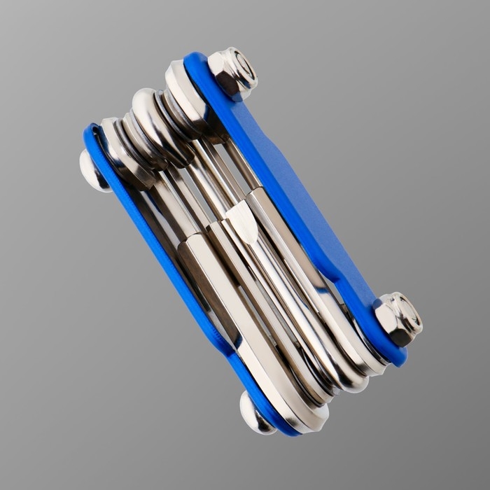 Мультитул 10в1 с отвертками и шестигранниками, микс Мультитул 10в1 с отвертками и шестигранниками, микс