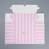 Коробка для капкейков и бенто-торта, кондитерская упаковка &laquo;Вкусного настроения&raquo;, 25 х 25 х 10 см