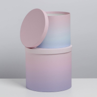 Набор коробок 5 в 1, упаковка подарочная, «Градиент 3», 13 х 13,5‒19.5 х 23 см Набор коробок 5 в 1, упаковка подарочная, «Градиент 3», 13 х 13,5‒19.5 х 23 см