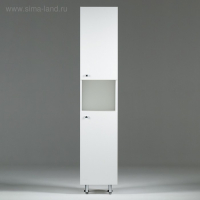 Пенал для ванной комнаты "Вега 3600" белый, 36 х 30 х 181 см