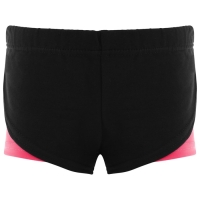 Шорты для гимнастики и танцев Grace Dance, р. 34, цвет чёрный/коралл Шорты для гимнастики и танцев Grace Dance, р. 34, цвет чёрный/коралл