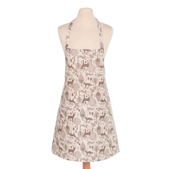 Фартук Доляна Forest dwellers 60х70 см, 100% хл, рогожка 164 г/м2