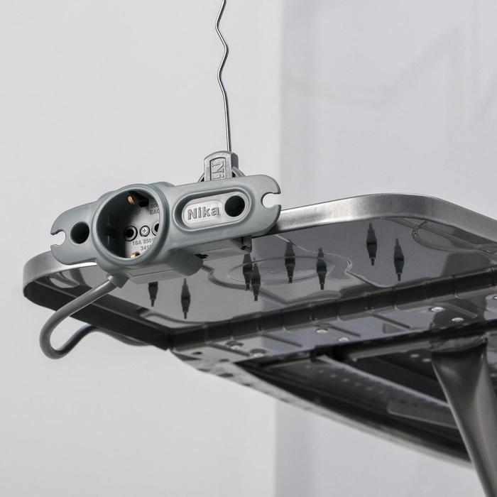 Доска гладильная Nika &laquo;Ника 11 тефлон&raquo;, 123&times;40 см, регулируемая высота до 100 см, рисунок микс