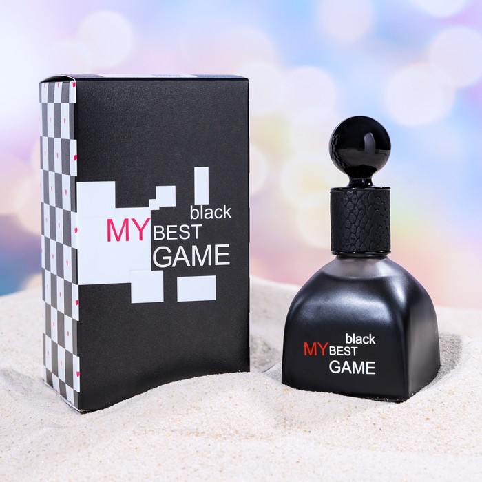 Туалетная вода женская My best game Туалетная вода женская My best game "Black", 50 мл