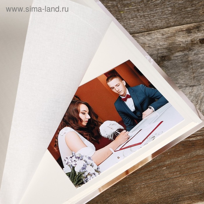 Фотоальбомы Fotografia традиционный, 30 листов, 29х29 см, Фотоальбомы Fotografia традиционный, 30 листов, 29х29 см, "Свадебный"
