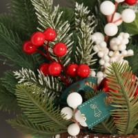 Декор "Яркая сказка" ягоды шары бант, 35 см Декор "Яркая сказка" ягоды шары бант, 35 см