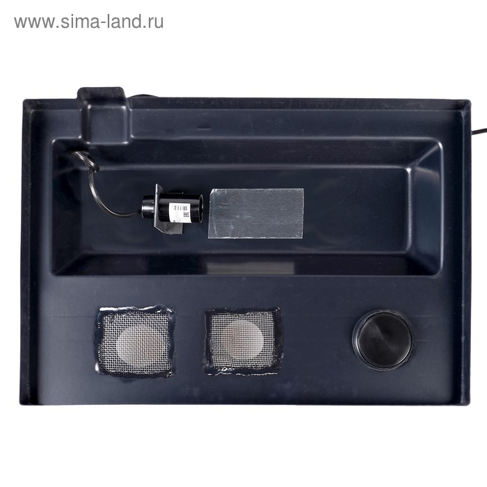 Террариум для черепах 25 литров, с крышкой, полкой и лесенкой, 40 х 29 х 22 см