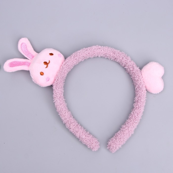 Карнавальный ободок &laquo;Заяц&raquo;, цвета МИКС