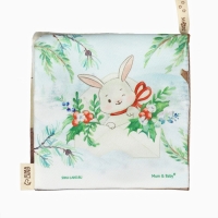 Новогодний подарочный детский набор: книжка шуршалка и бутылочка 150 мл Новогодний подарочный детский набор: книжка шуршалка и бутылочка 150 мл