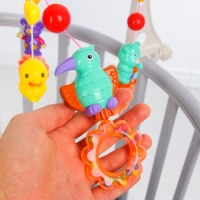 Мобиль музыкальный на кроватку «Домик. Зверятки погремушки №6», заводной, Крошка Я Мобиль музыкальный на кроватку «Домик. Зверятки погремушки №6», заводной, Крошка Я