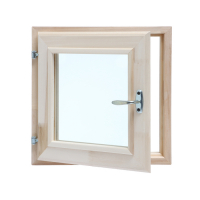 Окно, 40&times;40см, двойное стекло ЛИПА