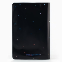 Подарочный набор новогодний &laquo;Твоя стильная зима&raquo;: голографическая обложка для паспорта и брелок