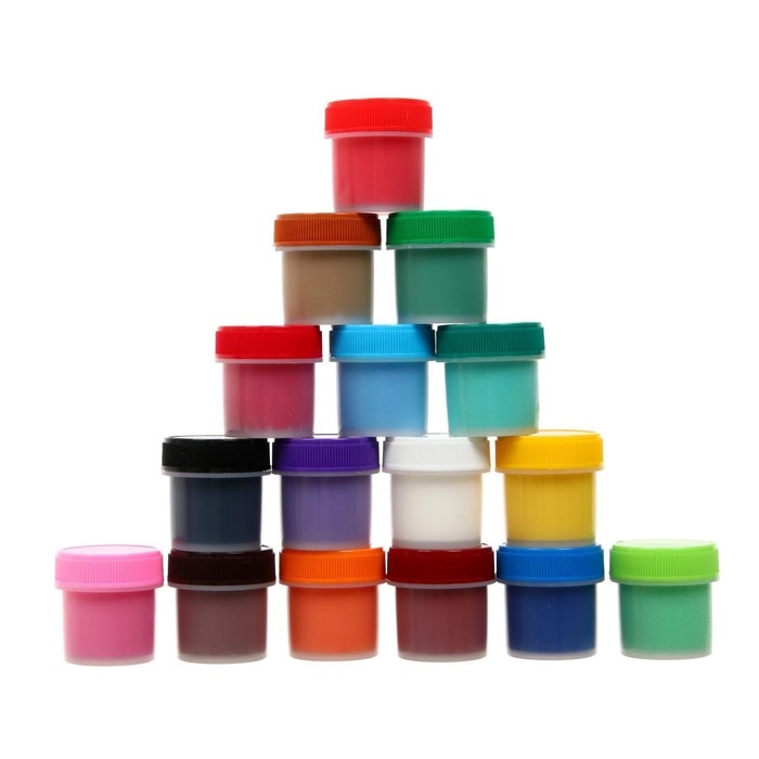 Гуашь 16 цветов Calligrata, по 10 мл Гуашь 16 цветов Calligrata, по 10 мл