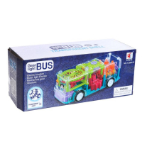 Автобус «Шестерёнки», световые и звуковые эффекты, работает от батареек, МИКС Автобус «Шестерёнки», световые и звуковые эффекты, работает от батареек, МИКС