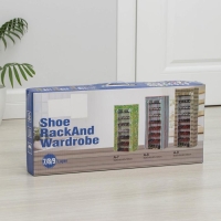 Обувница, 7 ярусов, 60×30×143 см, рисунок МИКС Обувница, 7 ярусов, 60×30×143 см, рисунок МИКС