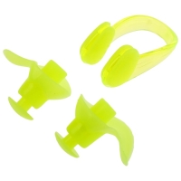 Беруши для плавания ONLYTOP, зажим для носа, цвета МИКС Беруши для плавания ONLYTOP, зажим для носа, цвета МИКС