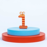 Цифры на магните, набор 10 шт., цифра: 6 &times; 4 см