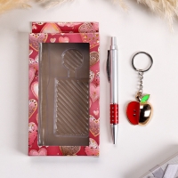 Набор подарочный 2в1 (ручка, брелок) Набор подарочный 2в1 (ручка, брелок)