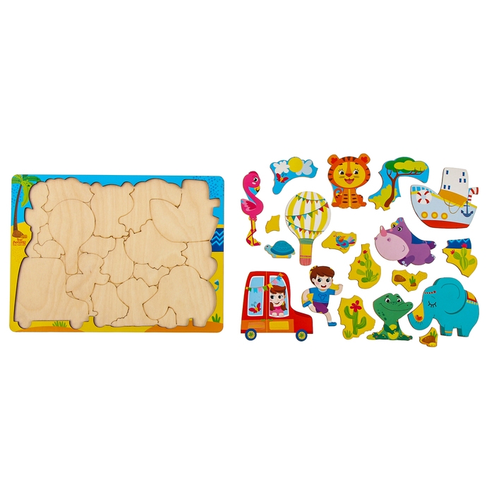 Головоломка логическая &laquo;Джунгли зовут&raquo;