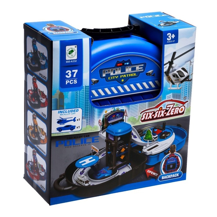 Парковка &laquo;Полицейский участок&raquo;, в рюкзаке