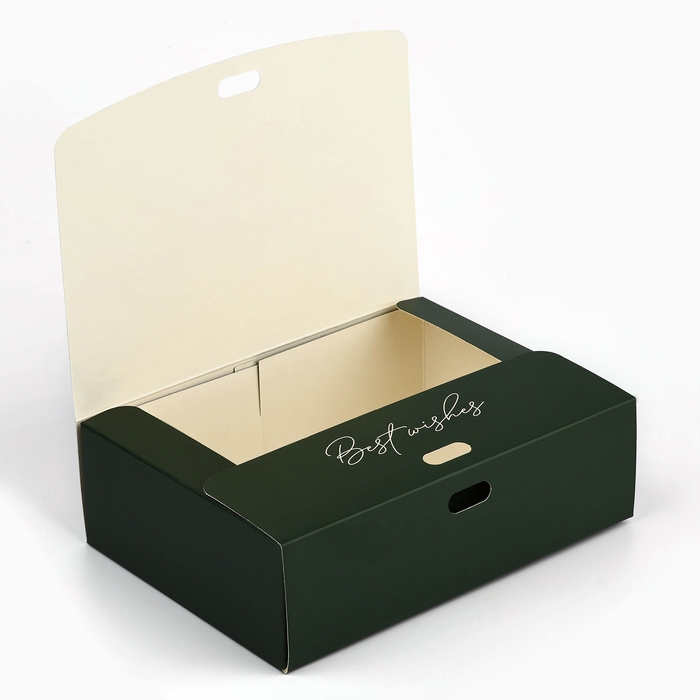 Коробка подарочная новогодняя складная «Верь в чудо», 16.5 х 12.5 х 5 см, Новый год Коробка подарочная новогодняя складная «Верь в чудо», 16.5 х 12.5 х 5 см, Новый год