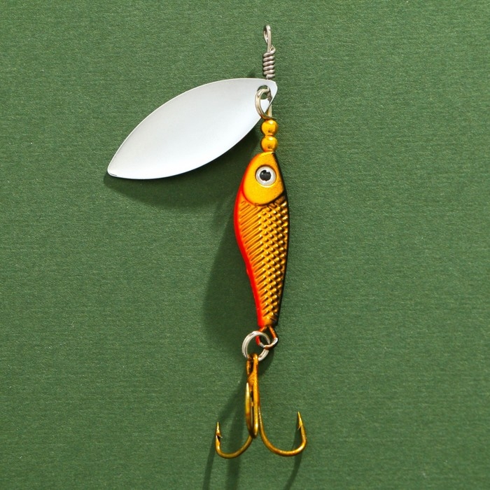 Блесна вращающаяся LX-16 &laquo;Крутой рыбак №1&raquo;,4 гр, 6 см