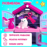 Игровой набор &laquo;Кошкин дом&raquo;, питомец с аксессуарами, МИКС